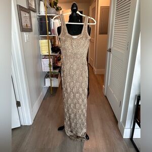 GUESS, Great con. maxi Dress Double lined